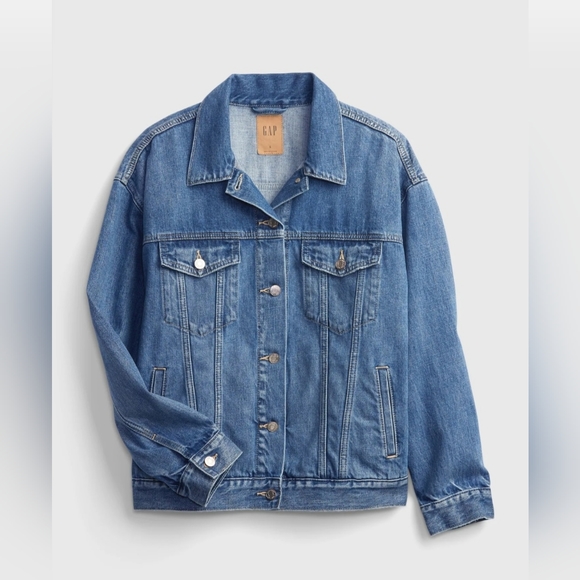 GAP Oversized Icon Denim Jacket